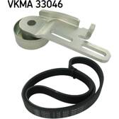Kit Cinghie Poly-V SKF - VKMA 33046