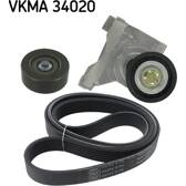 Kit Cinghie Poly-V SKF - VKMA 34020