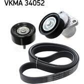 Kit Cinghie Poly-V SKF - VKMA 34052