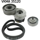 Kit Cinghie Poly-V SKF - VKMA 35120