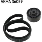 Kit Cinghie Poly-V SKF - VKMA 36059