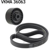 Kit Cinghie Poly-V SKF - VKMA 36063
