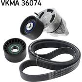 Kit Cinghie Poly-V SKF - VKMA 36074