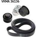 Kit Cinghie Poly-V SKF - VKMA 36136