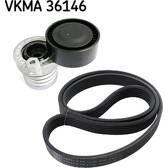 Kit Cinghie Poly-V SKF - VKMA 36146