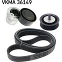 Kit Cinghie Poly-V SKF - VKMA 36149