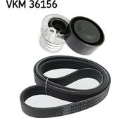 Kit Cinghie Poly-V SKF - VKMA 36156
