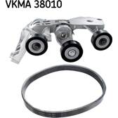 Kit Cinghie Poly-V SKF - VKMA 38010