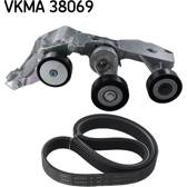 Kit Cinghie Poly-V SKF - VKMA 38069