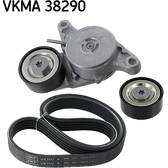 Kit Cinghie Poly-V SKF - VKMA 38290