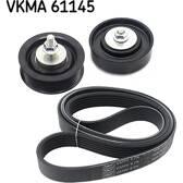 Kit Cinghie Poly-V SKF - VKMA 61145