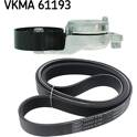 Kit Cinghie Poly-V SKF - VKMA 61193