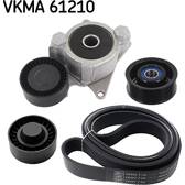 Kit Cinghie Poly-V SKF - VKMA 61210