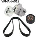 Kit Cinghie Poly-V SKF - VKMA 64012