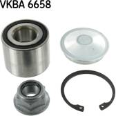 Kit cuscinetto ruota SKF - VKBA 6658