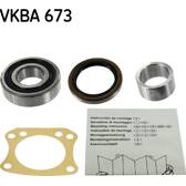 Kit cuscinetto ruota SKF - VKBA 673