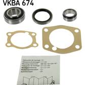 Kit cuscinetto ruota SKF - VKBA 674