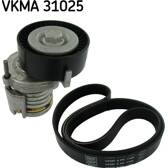 Kit de courroies d'accessoire SKF - VKMA 31025