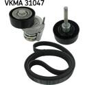 Kit de courroies d'accessoire SKF - VKMA 31047