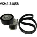 Kit de courroies d'accessoire SKF - VKMA 31058