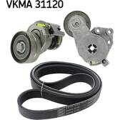 Kit de courroies d'accessoire SKF - VKMA 31120