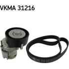 Kit de courroies d'accessoire SKF - VKMA 31216
