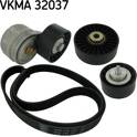 Kit de courroies d'accessoire SKF - VKMA 32037