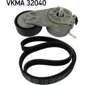 Kit de courroies d'accessoire SKF - VKMA 32040