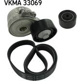 Kit de courroies d'accessoire SKF - VKMA 33069