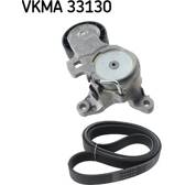 Kit de courroies d'accessoire SKF - VKMA 33130
