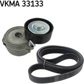 Kit de courroies d'accessoire SKF - VKMA 33133