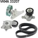 Kit de courroies d'accessoire SKF - VKMA 33207
