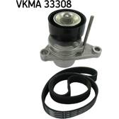Kit de courroies d'accessoire SKF - VKMA 33308