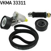 Kit de courroies d'accessoire SKF - VKMA 33311
