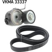 Kit de courroies d'accessoire SKF - VKMA 33337