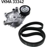 Kit de courroies d'accessoire SKF - VKMA 33342