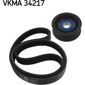 Kit de courroies d'accessoire SKF - VKMA 34217