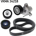 Kit de courroies d'accessoire SKF - VKMA 34218
