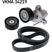Kit de courroies d'accessoire SKF - VKMA 34219