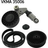 Kit de courroies d'accessoire SKF - VKMA 35006