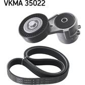 Kit de courroies d'accessoire SKF - VKMA 35022
