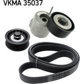 Kit de courroies d'accessoire SKF - VKMA 35037