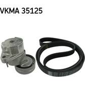 Kit de courroies d'accessoire SKF - VKMA 35125