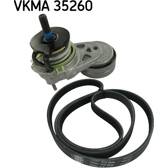 Kit de courroies d'accessoire SKF - VKMA 35260