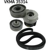Kit de courroies d'accessoire SKF - VKMA 35314