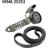 Kit de courroies d'accessoire SKF - VKMA 35353