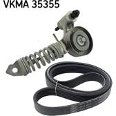 Kit de courroies d'accessoire SKF - VKMA 35355