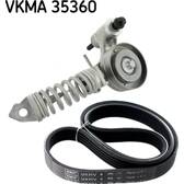 Kit de courroies d'accessoire SKF - VKMA 35360