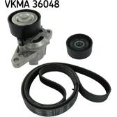 Kit de courroies d'accessoire SKF - VKMA 36048