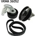 Kit de courroies d'accessoire SKF - VKMA 36052